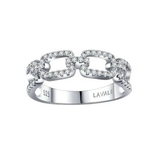 Lavale 925 Links Ring NWOT